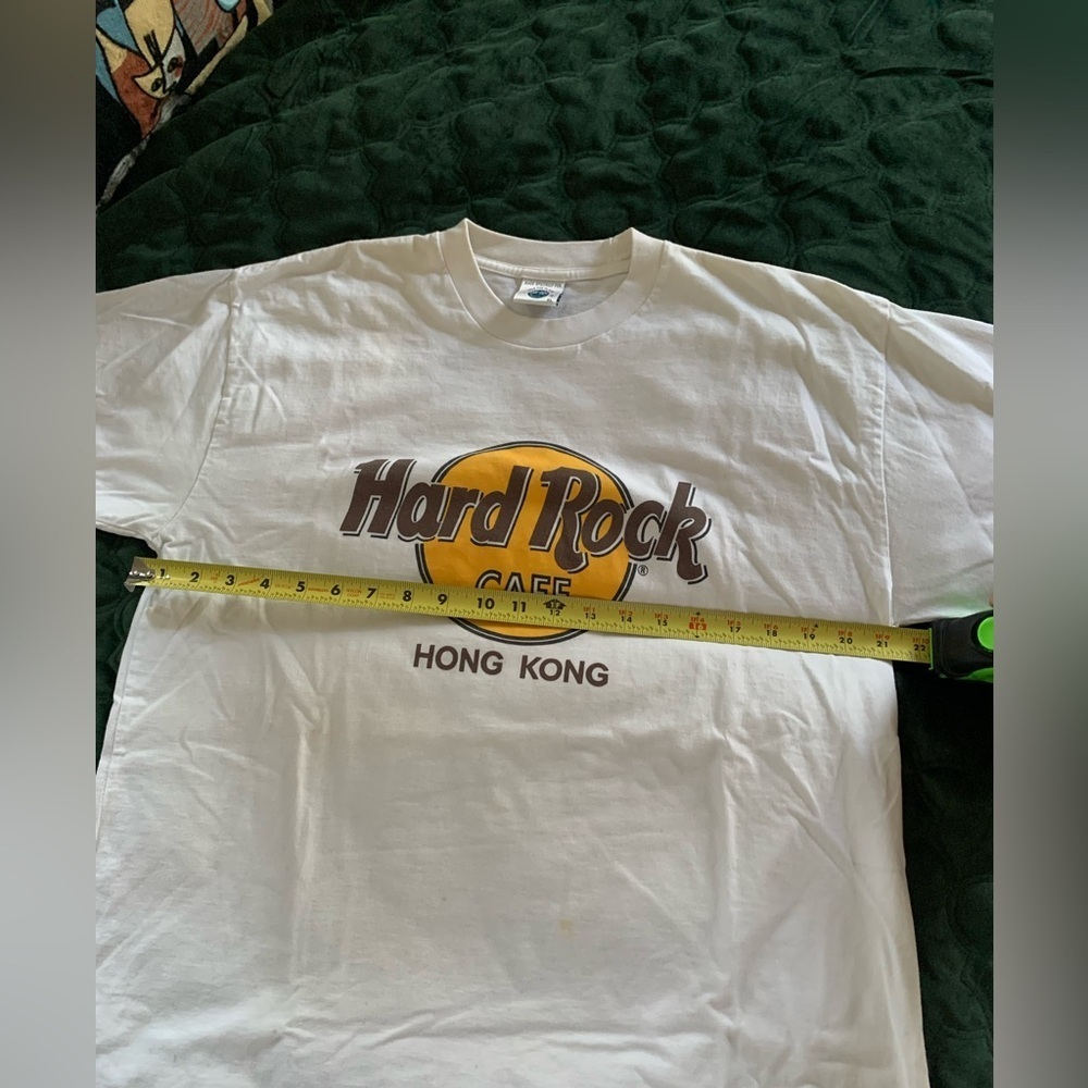 Hard Rock Cafe Real Vintage 3 100% Cotton T-shirts Bangkok Hong Kong Kowloon XL - Picture 7 of 16